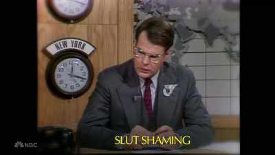 ‫I do not appreciate this
‫conversation.
‫I don't want to talk about - SNL50: The Anniversary Special