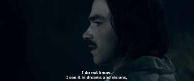 I do not know.
I see it in dreams and visions, - Gogol. Viy
