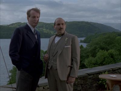 - I do not like him either, Poirot.
- Quite so. - Agatha Christie's Poirot
