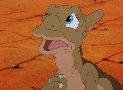 I do not mind finding food - The Land Before Time V: The Mysterious Island