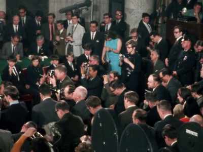 I do not run for the presidency
merely to oppose any man, - The Lady Bird Diaries