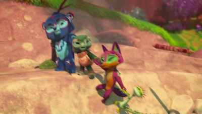 -I do not taste good.
-It's true. Every monster says so. - Spirit Rangers