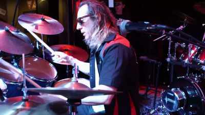 I do remember him
going out the room - Let There Be Drums!