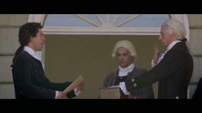 ‐ I do solemnly swear.
‐ I do solemnly swear. - Washington