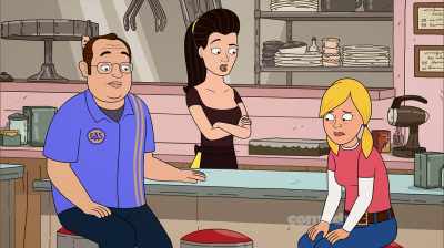 I do. Those expanding
animals shrink in salt water. - Corner Gas Animated