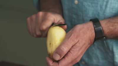 I do it with a tiny punch
and a hammer, - James May: Oh Cook!