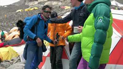 I was doing very well
up to 7,600, 7,800... - Kilian Jornet, Path to Everest