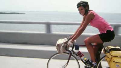 - I had done
long-distance bike rides, - Shadow of a Wheel