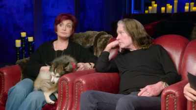 I don't actually believe
it's a man running away, - The Osbournes Want to Believe