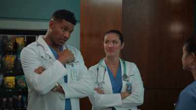 I don't actually want
to see them necking again, - Doogie Kamealoha, M.D.