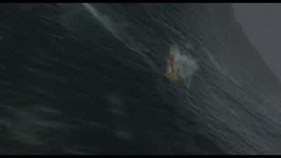 I don't believe this This contest was Maverick's to winNow Evans pushing Maverick out of bounds and into The BoneyardsTank look out You look outCodeZCody come on ZPaddle Come on Dig Faster Come on DigDon't dig Don't digWhatLet the wave carry youYou're - Surf's Up