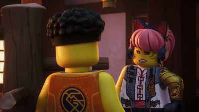 I don't believe he was
behind those attacks either, - LEGO Ninjago: Dragons Rising
