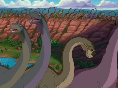 I don't belive it longnecks saved the world This is gonna kill my dad - The Land Before Time X: The Great Longneck Migration