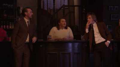 I don't drink, so I don't know
- Good for you. Shirley, is it? - National Theatre Live: Hangmen