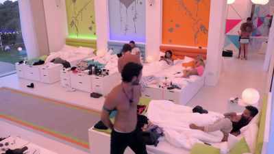 I don't feel threatened,
but obviously it is not nice - Love Island