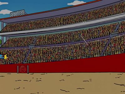 I don't get what he's doing, and I'm smart. - The Simpsons