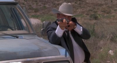 I don't give up my gun without somebody gettin' hurt - Extreme Prejudice