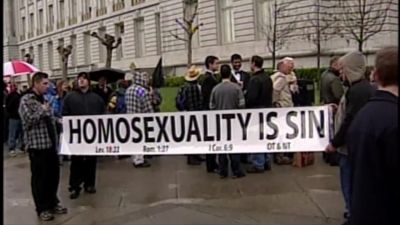 I don't hate them God hates them - Religulous