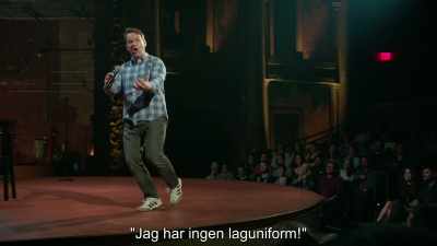 "I don't have a uniform!" You know? - Mike Birbiglia: Thank God for Jokes