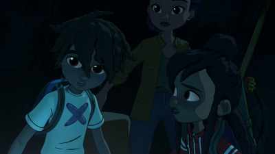 -I don't hear them anymore.
-I think we got away. - Curses!