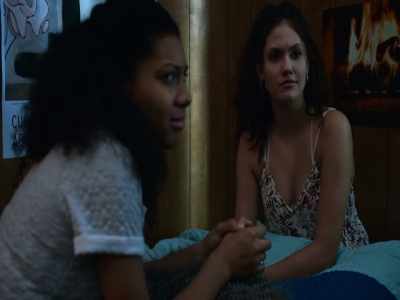 I don't know anything about Cesar,
Olivia. Is it crazy hot in here? - On My Block
