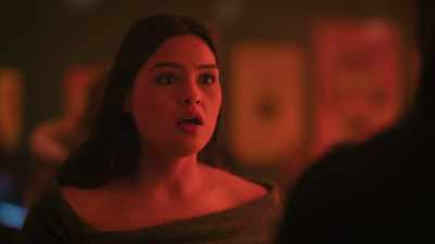 I don't know, she flew in,
she just went to the bathroom, - North of North