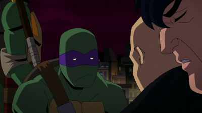 I don't know, Gotham and New
York are pretty much the same. - Batman vs Teenage Mutant Ninja Turtles