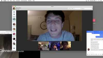 I don't know.
He hasn't said anything yet, - Unfriended: Dark Web
