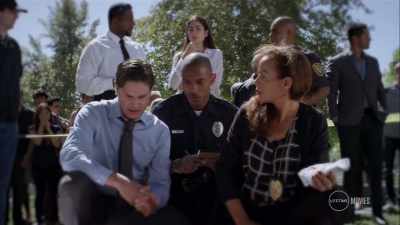 I don't know. He's got no marks
on his hands or arms, - The Wrong Student