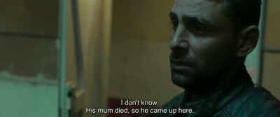 I don't know.
His mum died, so he came up here. - The Marco Effect