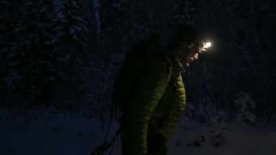 I don't know how cold it is or
how much further I have to go - Life Below Zero: Next Generation