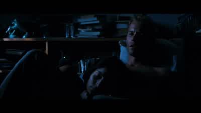 I don't even know how long she's been goneIt's like I've woken up in bed and she's not hereBecause she's gone to the bathroom or somethingBut somehow I justI just know she's never gonna come back to bedIf I could just reach overAnd touch her side of the - Memento