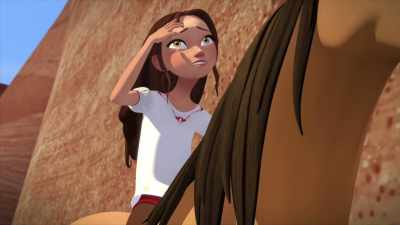 I don't know how to ride a horse.
I've gotta walk. - Spirit: Riding Free