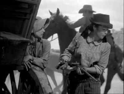 I don't know how to shoot. - Westward the Women