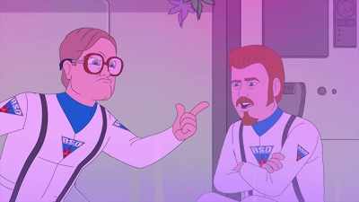 I don't know.
I guess 'cause there's no gravity - Trailer Park Boys: The Animated Series
