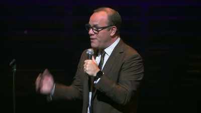 I don't know if I REM'd out
at the end. - Tom Papa: Human Mule