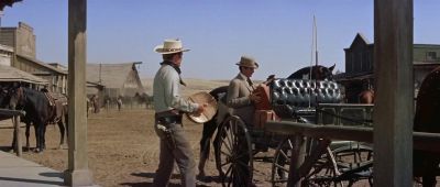 I don't know that I would wear that hat too long around here - The Big Country