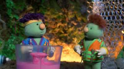 I don't know.
It gives me a funny feeling in my tummy. - Fraggle Rock: Back to the Rock