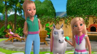 I don't know, but let's see
how high she can go! - Barbie: A Touch of Magic