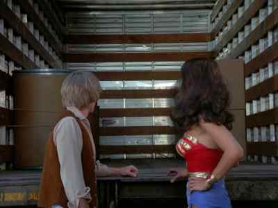 I don't know, ma'am,
I guess it was a mix-up. - Wonder Woman