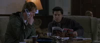 I don't know, maybe his battery died. - Hostel