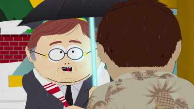 I don't know...
maybe switch sides? - South Park: Post COVID: The Return of COVID