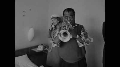 I don't know much about politics, - Louis Armstrong's Black & Blues