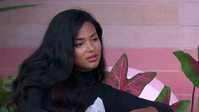 I DON'T KNOW PERSONALITY WISE,
BECAUSE I HAVEN'T BEEN ABLE TO - Love Island