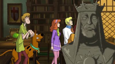 I don't know, Scooby-Doo. - Scooby-Doo! The Sword and the Scoob