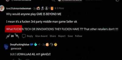 I don't know... something
seemed different about it. - Gaming Wall St