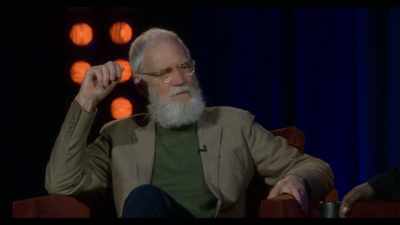 I don't know if strong is the word
I would use, - That’s My Time with David Letterman