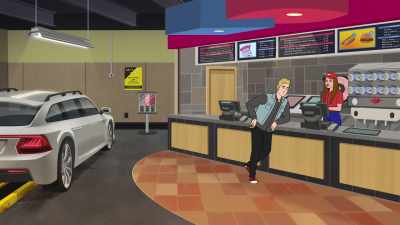 I don't know, Trace, they
just put me on register, - Birdgirl