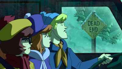 - I DON'T KNOW, VELM.
THAT LEFT FORK SEEMS
PRETTY DEAD, TOO. - Scooby-Doo! Mystery Incorporated