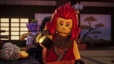 I don't know
what your Caregiver-bot taught you, - LEGO Ninjago: Dragons Rising